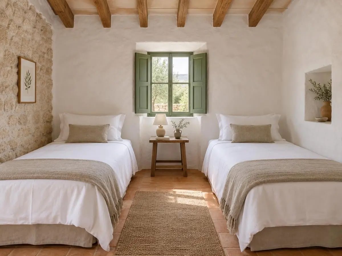 Twin shared room